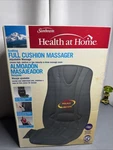 Sunbeam Heath Home Soothing Full Cushion Massager Adjustable Nib Working. Fixed Price $27.00.