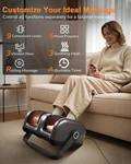 Jzbrain Shiatsu Foot Massager W/ Heat & Vibration. Fixed Price $129.99.