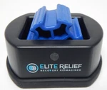 Elite Relief Portable Muscle Recovery Roller Compact Travel Massager Blue. Fixed Price $13.33.