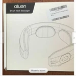 Ailuen Neck Massager Smart Electric Pulse Heating Wireless Travel White. Fixed Price $19.99.