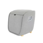 3-SPEED Heated Ottoman Massager With Shiatsu Calf & Lumbar Support Grey. Fixed Price $632.99.