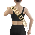Wood Massager Roller Rope, Manual Strap For Back, Neck, Shoulder.... Fixed Price $16.97.