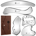 5IN1 Stainless Steel Muscle & Fascia Scraper Tool Set, For Body Skin Massage .... Fixed Price $57.34.