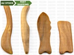2 X Sandal Wood Gua Sha Board Hard Scraping For Massage Healthy. Fixed Price $14.41.