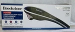 Brookstone Heated Deep Tissue Percussion Massager, 5 Heads, Full Body, Black. Fixed Price $28.66.