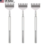 Yimicoo Extendable Back Scratcher For Men 3 Count (pack Of 1), Silver. Fixed Price $7.35.