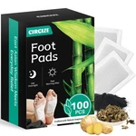 Foot Pads 100 Count Bamboo Vinegar Ginger Sleep Support Cirgize Care. Fixed Price $46.99.