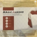 Magic Makers Neck Massager With Heat - Shiatsu Deep Kneading Back. Fixed Price $35.00.