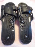 Unisex Slipper Sandal Reflex Massage Health Acupuncture Foot Shoes Nib. Fixed Price $19.99.