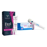 Hitachi Magic Wand Mini Rechargeable Massager By Vibratex +lubricant For Women. Fixed Price $69.99.