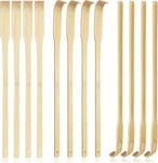 12 Pcs Natural Bamboo Back Traditional Wooden Scratcher,long. Fixed Price $18.95.