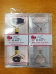 2 Pack: Plum Beauty Amethyst & Rose Quartz Duo Facial Roller - E14E. Fixed Price $14.99.