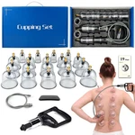Defunx Cupping Set, 19 Cups Kit For Massage Therapy,. Fixed Price $23.65.