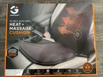 Smartgear 12VOLT Auto Seat Heat+massage Cushion, Fits Onto Any Bucket Style. Fixed Price $14.00.
