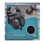 Health Touch Memory Foam Neck Massager Vibration Functionality Black New. Fixed Price $14.99.