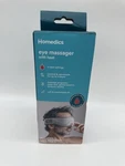 Homedics Eye Massager With Heat, Gray Opened Box. Fixed Price $20.93.