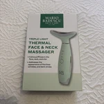 New Mario Badescu Triple Light Thermal Face And Neck Massager. Fixed Price $25.00.