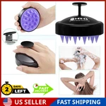 Silicone Scalp Massager Hair Growth Shampoo Brush Dandruff Care Black Wet Dryuse. Fixed Price $34.90.