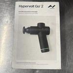 Hyperice Hypervolt Go 2 Portable Percussion Massager Black 3 Speed Open Box. Fixed Price $65.00.