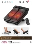 Discount Comfier High Frequency Foot Massager Machine Rest With Heat. Fixed Price $89.99.