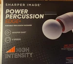 Sharper Image Power Percussion Edge+ Portable Massager. Fixed Price $29.99.