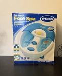 Foot Spa Dr. Scholl's Toe-touch Combines Smart Heat, Massage And Bubbles DR6624. Fixed Price $45.00.