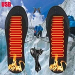 Usb Electric Heated Shoe Insoles Socks Feet Heater Foot Winter Warmer Pads. Fixed Price $10.11.