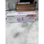 Brookstone Compact Personal Massager Water-resistant Handheld Pink White. Fixed Price $99.99.