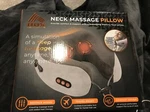 New! Rbx Wireless Rechargeable Neck Massage Pillow Travel Ready With Heat (1). Fixed Price $32.00.