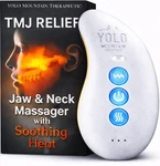 Heated Tmj Relief Massager - Electric Jaw & Neck For Pain. Fixed Price $65.30.