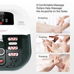 Knqze Foot Spa With Heat And Massage Jets, Collapsible Bath W/bubbles,. Fixed Price $54.81.