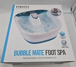 Homedics Bubble Mate Foot Spa With Heat Massage And Removable Pumice Stone. Fixed Price $16.53.