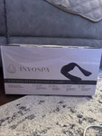 Invospa Shiatsu Heating Kneading Neck & Back Massager - New Open Box (26). Fixed Price $20.00.
