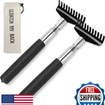 2 Pack Oversized Portable Extendable Stainless Steel Back Scratcher 8.07"-31.5. Fixed Price $28.47.