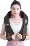 Cordless Neck Massager For Pain Relief Deep Tissue, Rechargeable Shiatsu. Fixed Price $64.74.