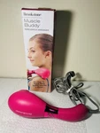 Brookstone Muscle Buddy Percussion Massager 3 Speed Full Body Single Head Pink. Fixed Price $24.99.