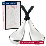 Pfefe Ice Globes Facial Skin Care Tools For Women Face Eyes, Stainless Steel. Fixed Price $73.41.