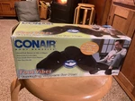 New Conair Foot Vibes Massaging Slippers For Men. One Size Fits All. Black.. Fixed Price $18.00.