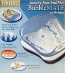 Homedics Mate Luxury Foot Bubbler With Heat & Massage BM-250. Fixed Price $79.99.