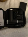 Bluzen Gun Handheld Mini Percussion Massager W/case Maximum Strength. Fixed Price $26.00.