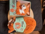 Nwt Foxy Travel Neck Roll Pillow Massager & Huggable Weighted Warmer. Fixed Price $28.99.