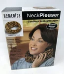 New Homedics Cordless Neck Massager Leopard Portable Battery Stress Pain Relief. Fixed Price $39.00.