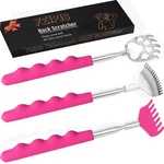 3 Pack Different Back Metal Portable Telescoping Scratchers Wi.... Fixed Price $16.12.