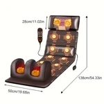 Collection Of Large Brown Full-body Heating Massagers Featuring Two Styles. Fixed Price $125.99.