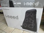 Brookstone Ineed Plugin Lumbar Massager Full Back Chair Cushion Shiatsu. Fixed Price $139.00.