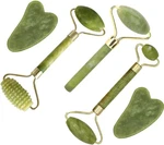 Jade Gua Sha Facial Massager Set - 5 1 Skin Care Tools With Roller And. Fixed Price $14.99.