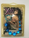 New California Exotic Novelties First Time Love Beads Blue. Fixed Price $10.00.