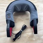 Homedics Shiatsu Neck Massager + Heat NMS-240H-2 Kneading Action Resting Handles. Fixed Price $12.00.