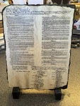 We The People - U.s. Constitution Slate. Fixed Price $13.00.