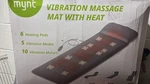 Mynt Massage Mat Vibration Heat 10 Heads Remote Control Gray Mpn M243502. Fixed Price $34.00.